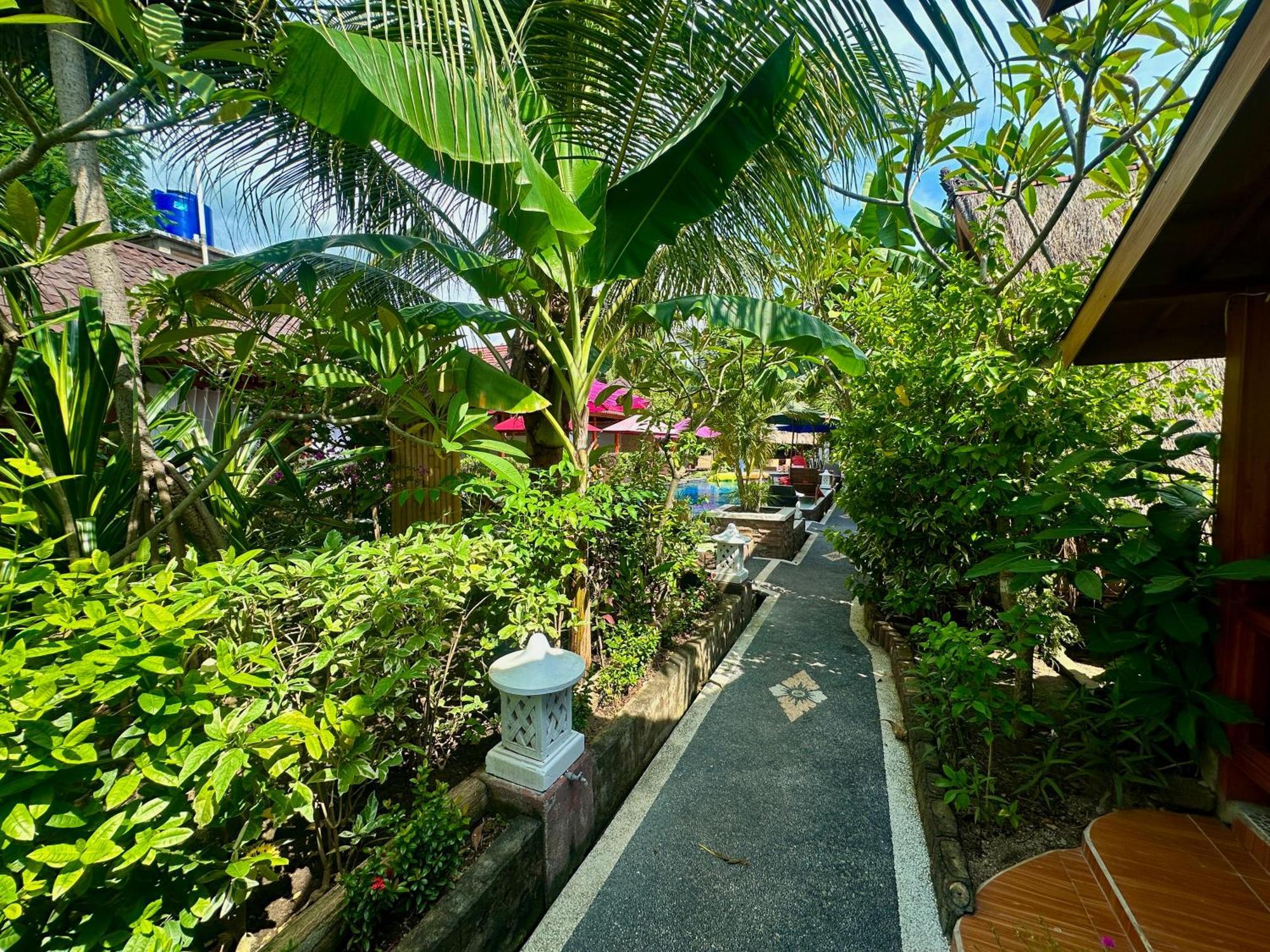 Sunny Rose Bungalows Gili Air - Adults Only Kültér fotó